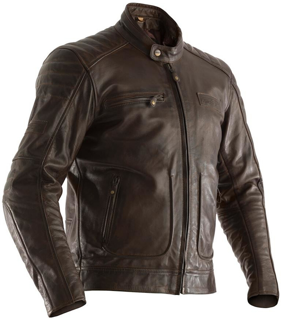 Куртка кожаная мотоциклетная RST Roadster II Motorcycle Leather Jacket, коричневый