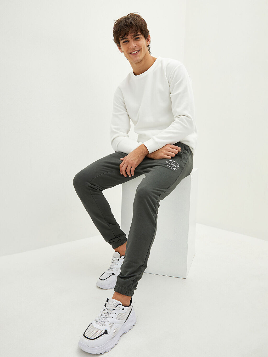 

Мужские спортивные штаны Slim Fit Jogger, комбинация отца и сына LCW Casual