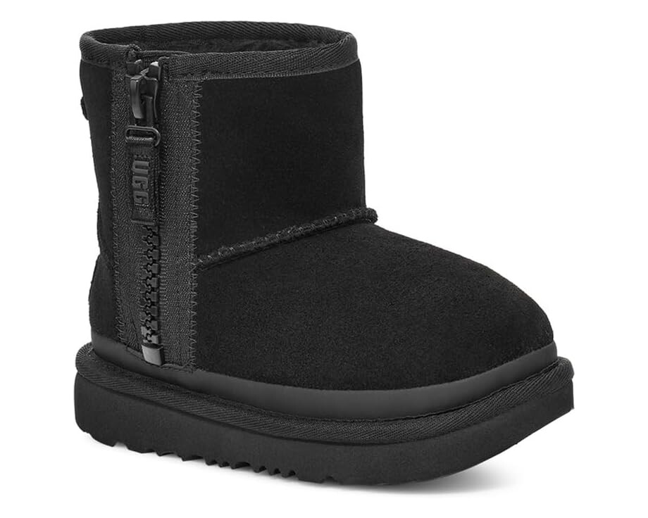 

Ботинки Ugg Classic Mini Zipper Tape Logo, черный