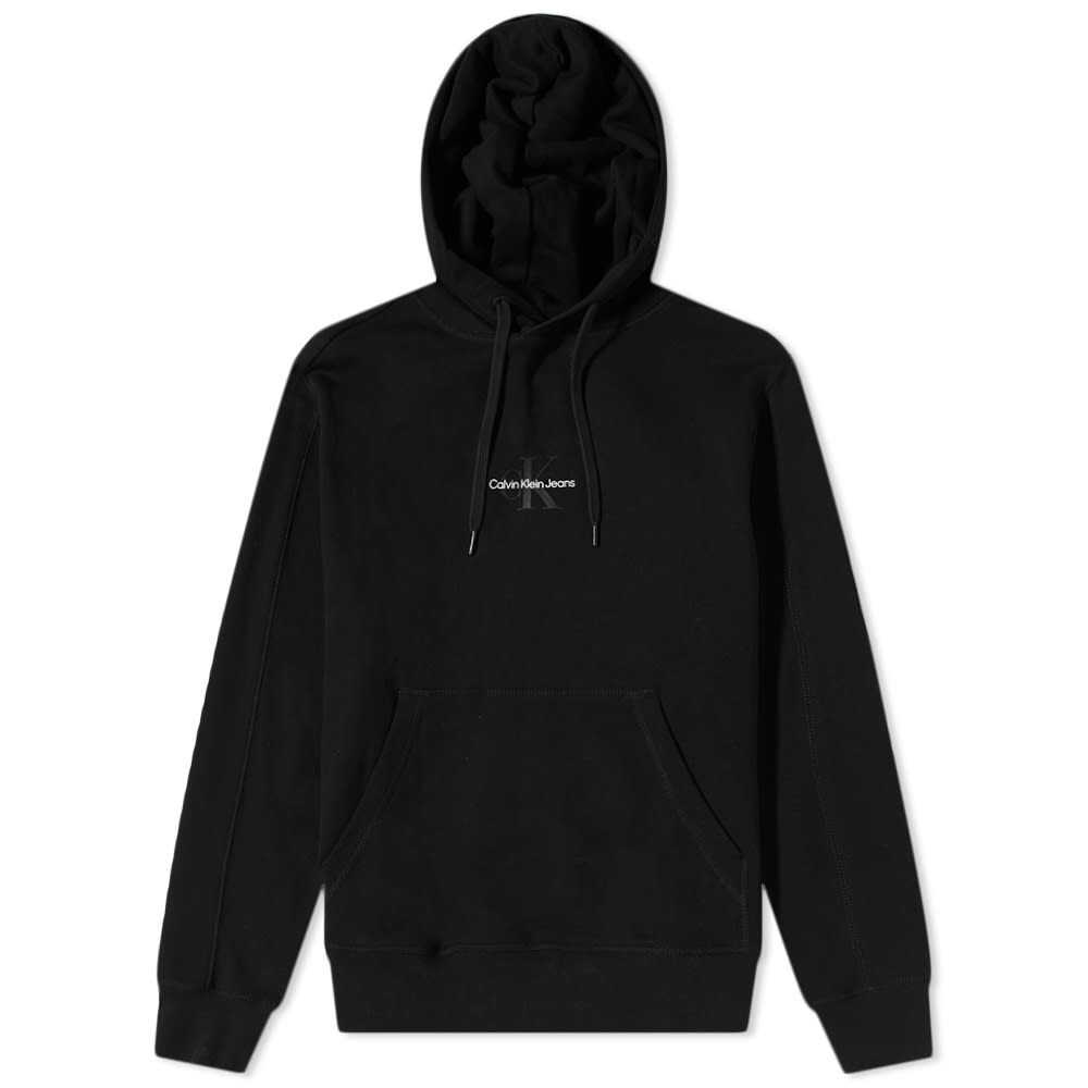 

Толстовка Calvin Klein Monogram Logo Hoody, Черный