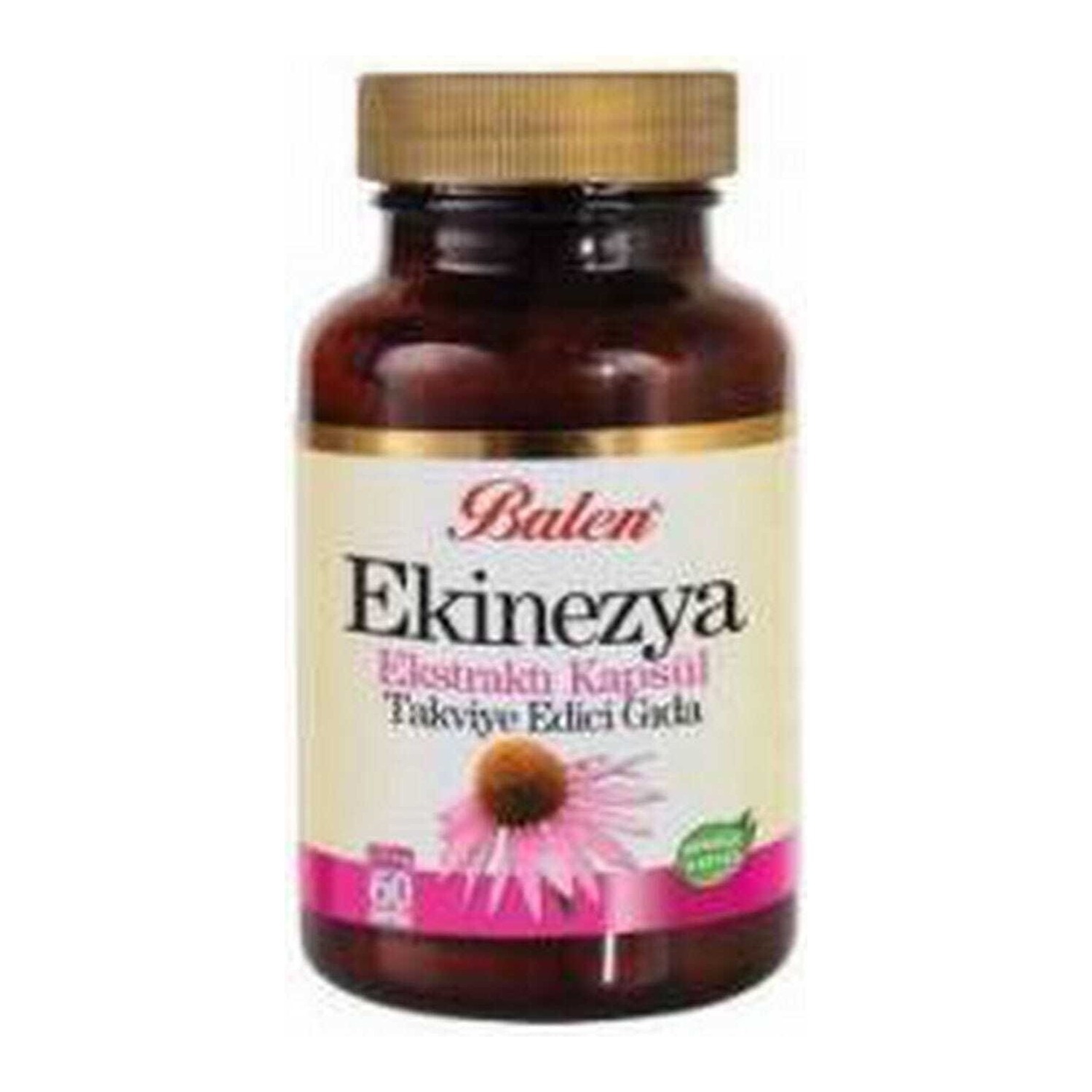 Экстракт эхинацеи Balen 375 мг, 60 капсул sunwarrior витамин c 60 веганских капсул