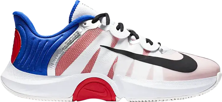 

Кроссовки Nike NikeCourt Air Zoom GP Turbo 'White Racer Blue', белый
