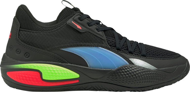 цена Кроссовки Puma Court Rider Pop - Black, черный