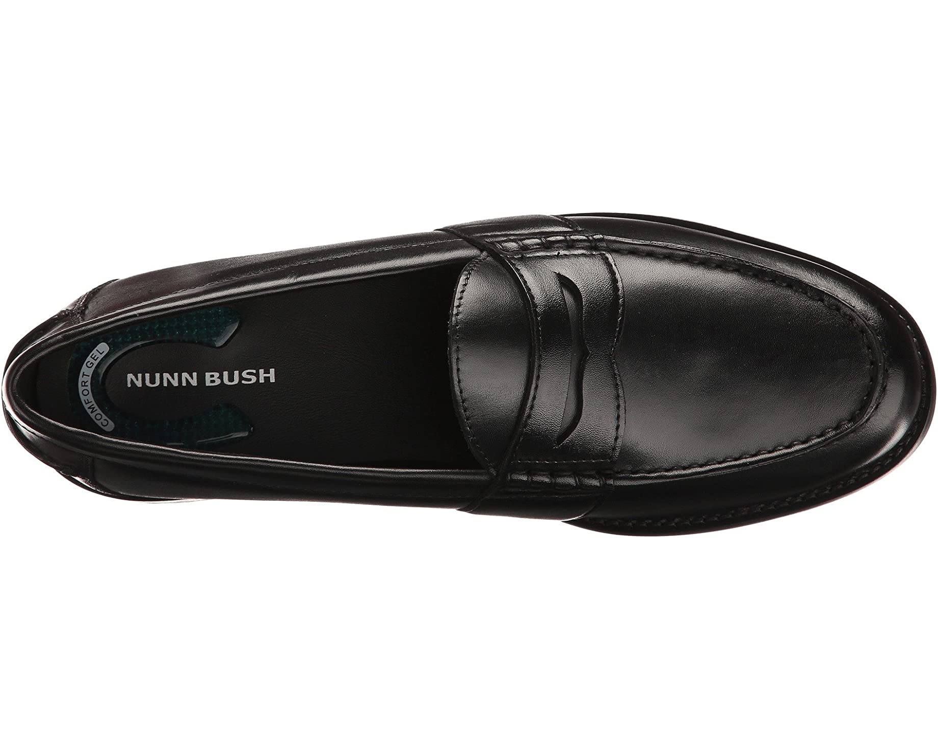 Лоферы Noah Beef Roll Penny Loafer Nunn Bush, черный - фото