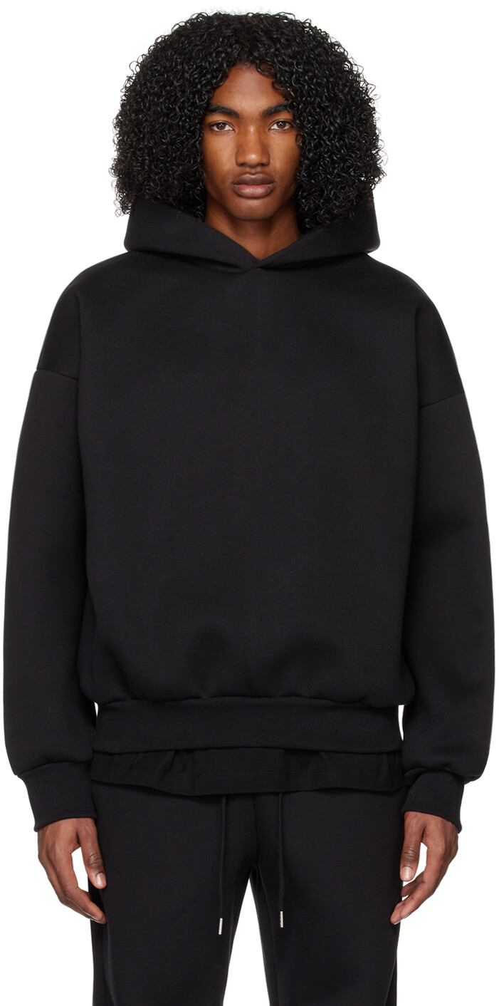 

SSENSE Эксклюзивная черная худи V2 Seventh