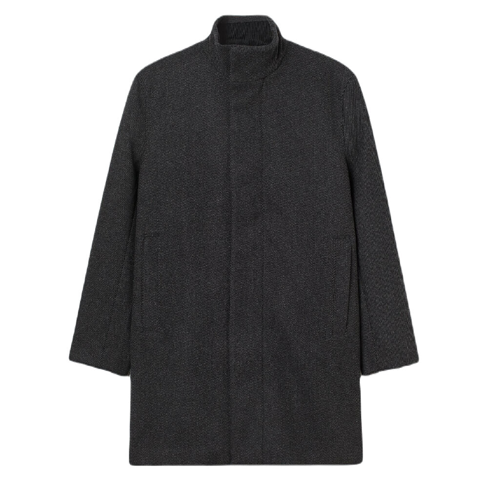 

Пальто H&M Twill, темно-серый