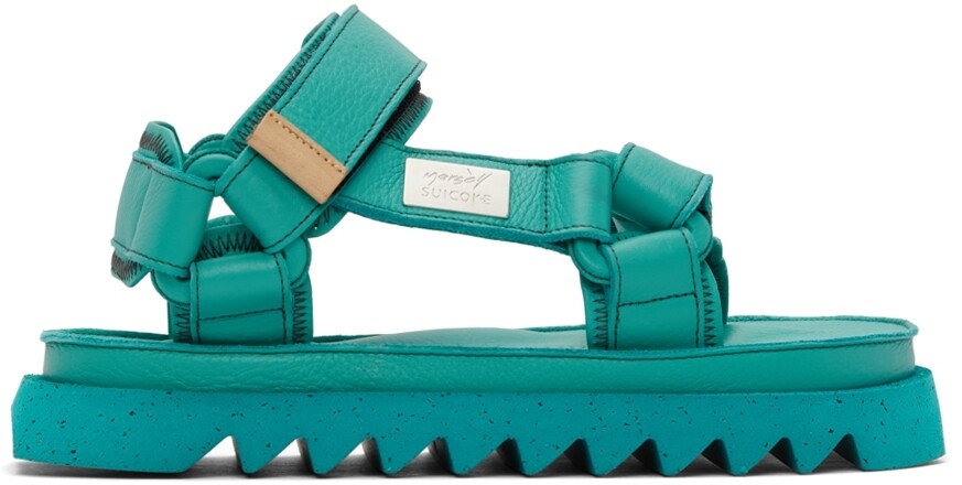

Зеленые сандалии Suicoke Edition DEPA MMSU01 Marsèll