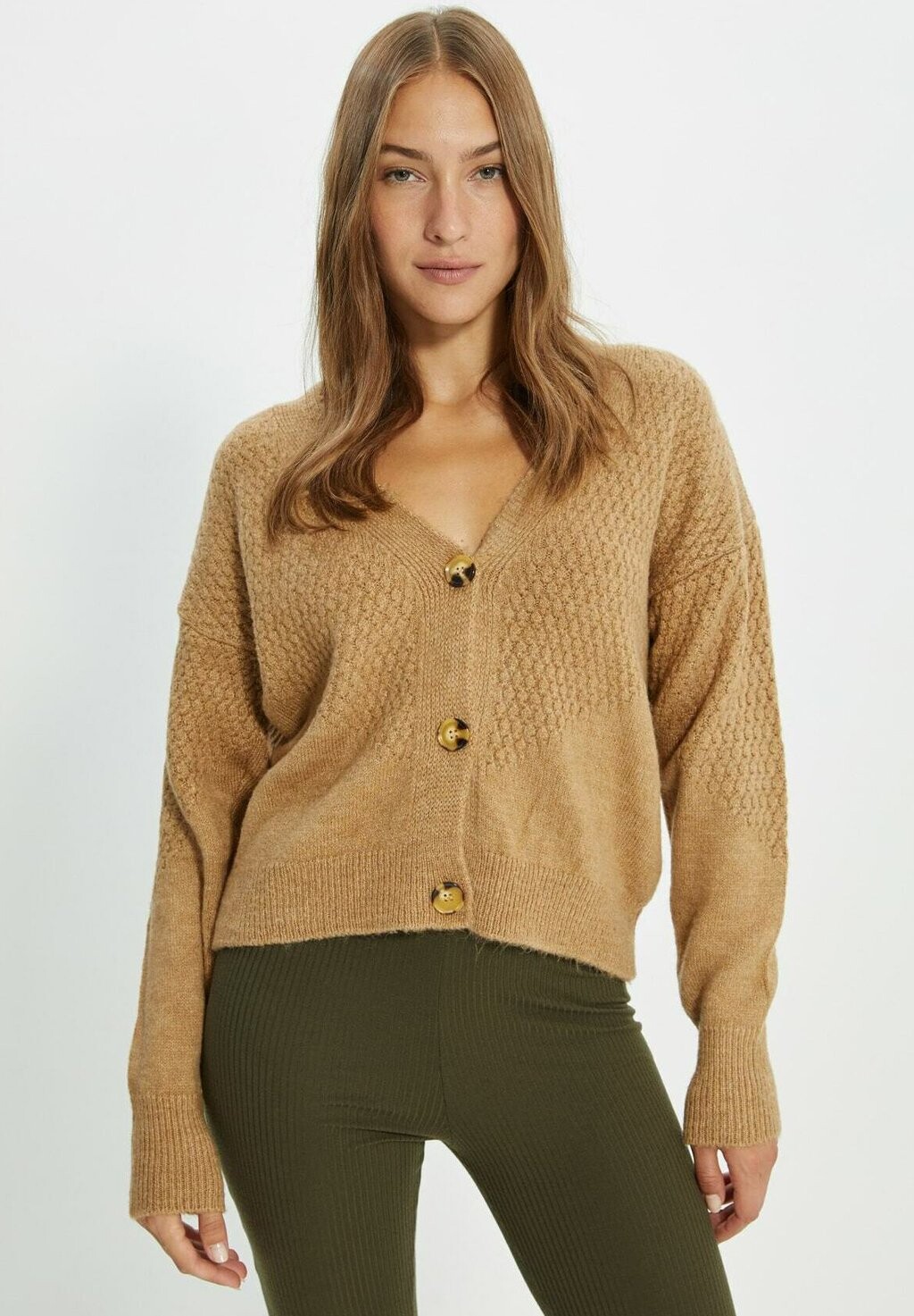 

Кардиган Trendyol, цвет brown