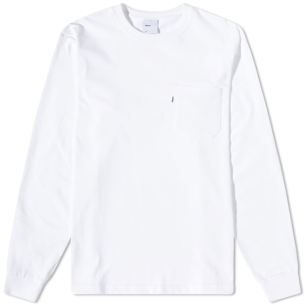 

Футболка Adsum Long Sleeve Classic Pocket Tee, Белый