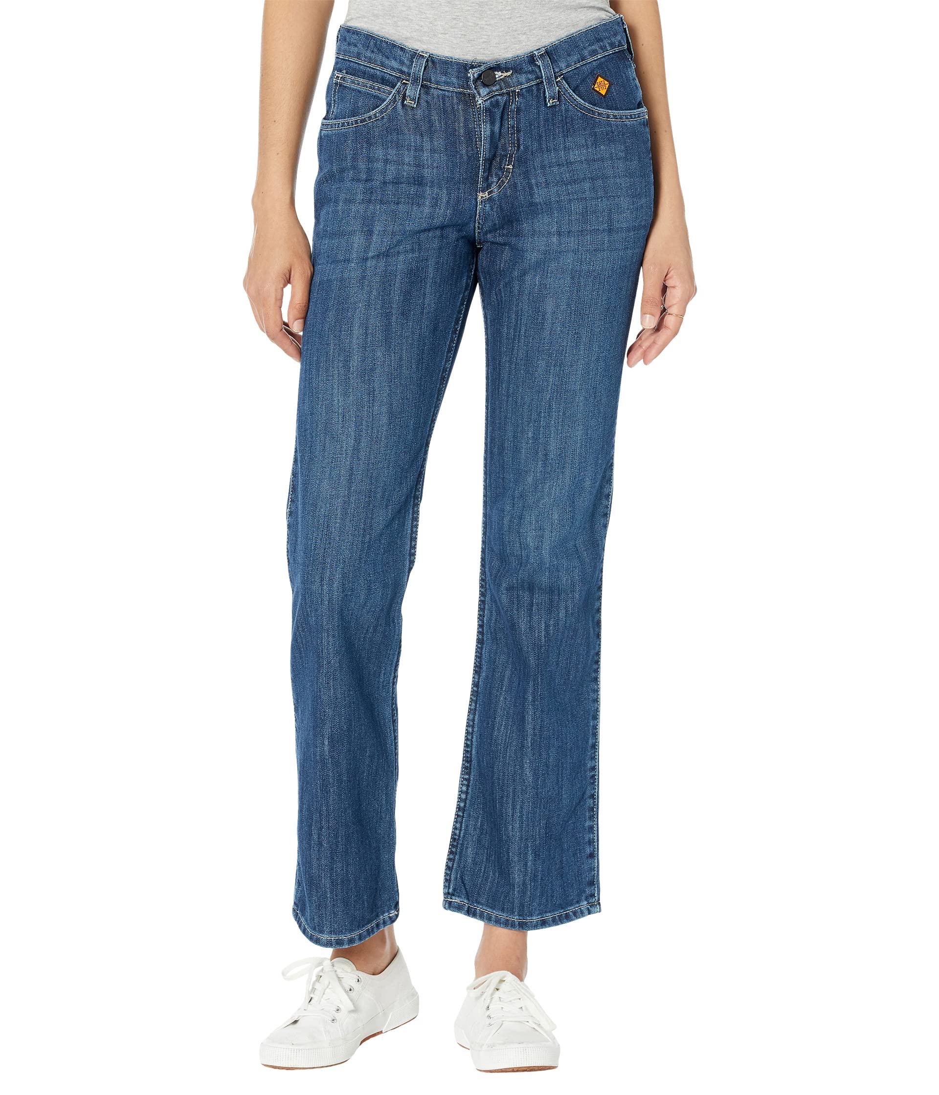 цена Джинсы Wrangler, Western Flame Resistant Jeans Mid-Rise Bootcut