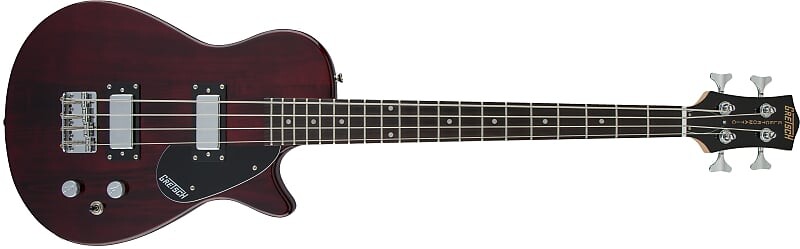

Gretsch G2220 Junior Jet Bass II с грифом из орехового дерева - Морилка из орехового дерева G2220 Junior Jet Bass II with Walnut Fretboard