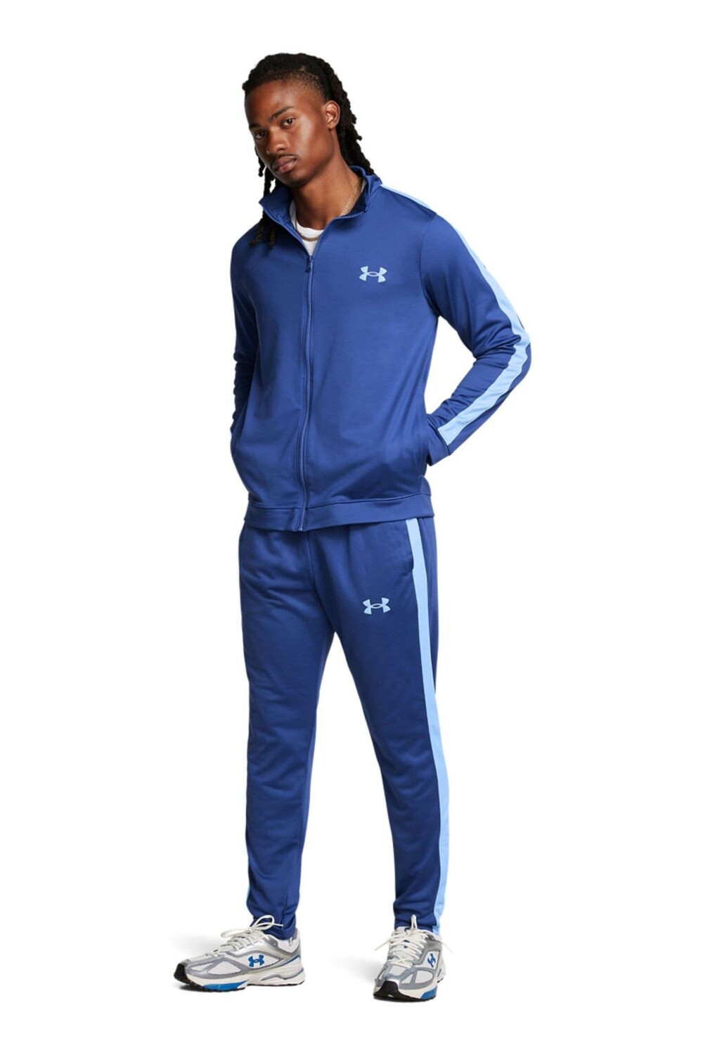 

Вязаный спортивный костюм Under Armour, синий