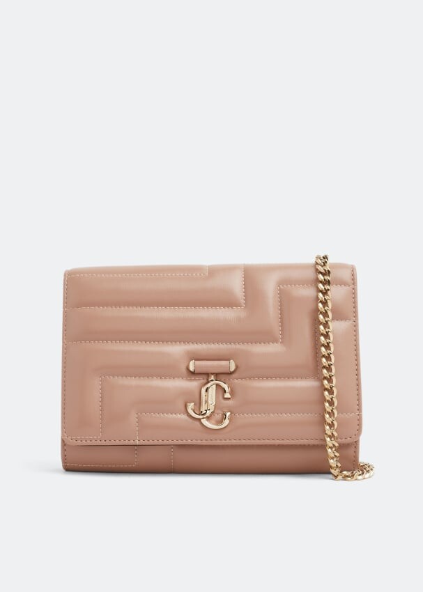 

Клатч JIMMY CHOO Varenne Avenue clutch, бежевый