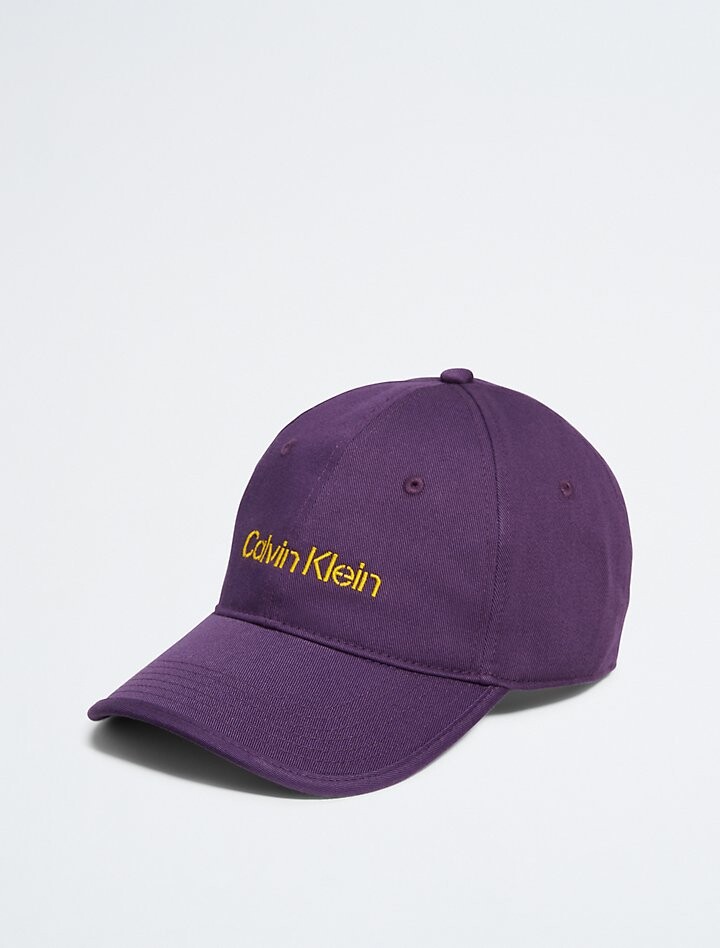 

Бейсболка цвета хаки с логотипом Calvin Klein, черный