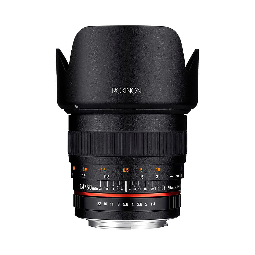 Объектив Rokinon 50mm f/1.4 AS IF UMC Canon EF объектив samyang 50mm f 1 4 as umc sony e