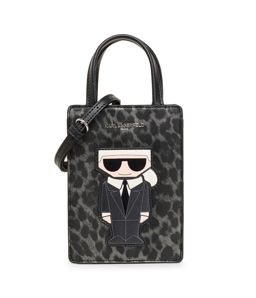 

Сумка через плечо maybelle для сотового телефона Karl Lagerfeld, черный