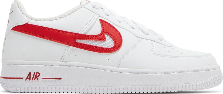 Nike air force sale 1 womens red swoosh