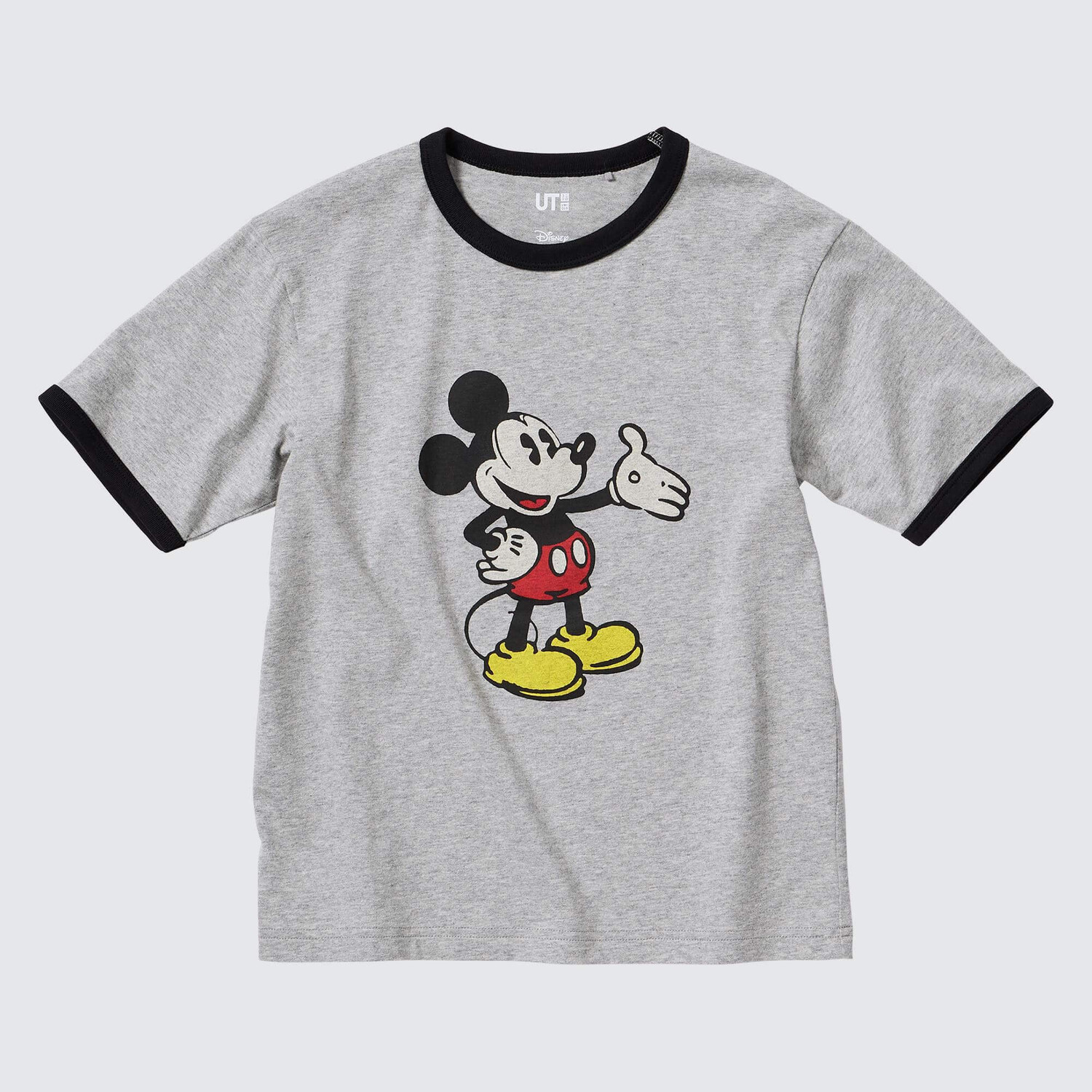 

Футболка детская Uniqlo Disney Beyond Time UT Graphic, серый