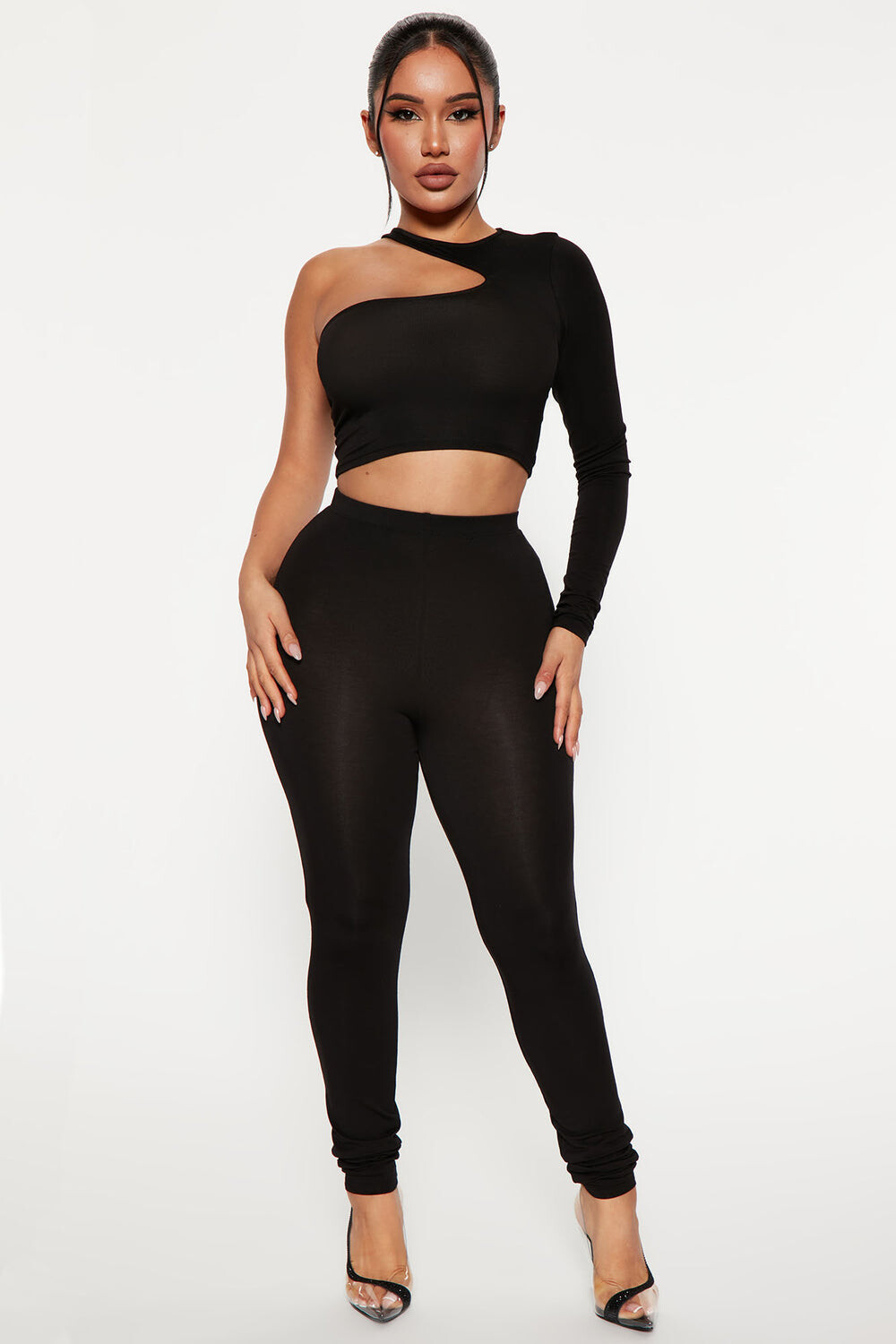 

Леггинсы Fashion Nova ST325, черный