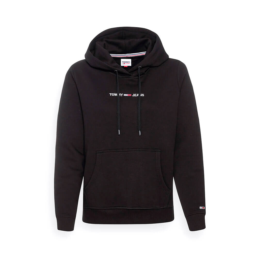 

Худи Tommy Jeans by Tommy Hilfiger TJW LINEAR LOGO, чёрный