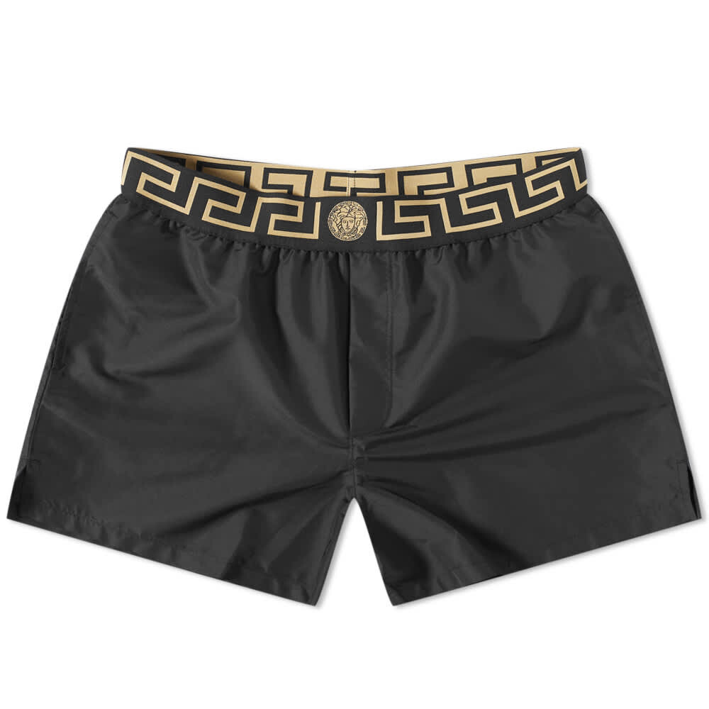 

Купальные шорты с греческим поясом Versace