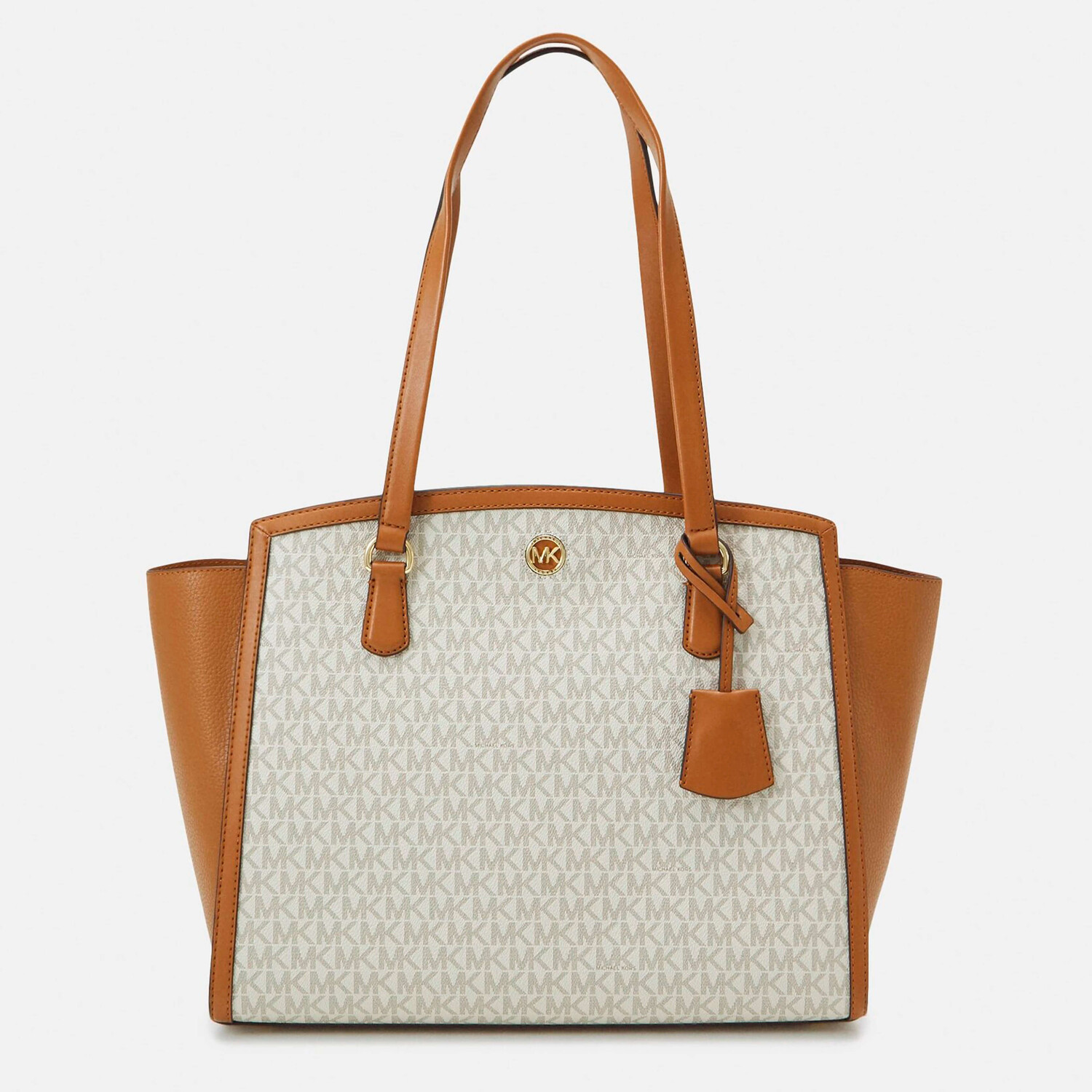 

Сумка-тоут Michael Kors Chantal, бежевый/коричневый