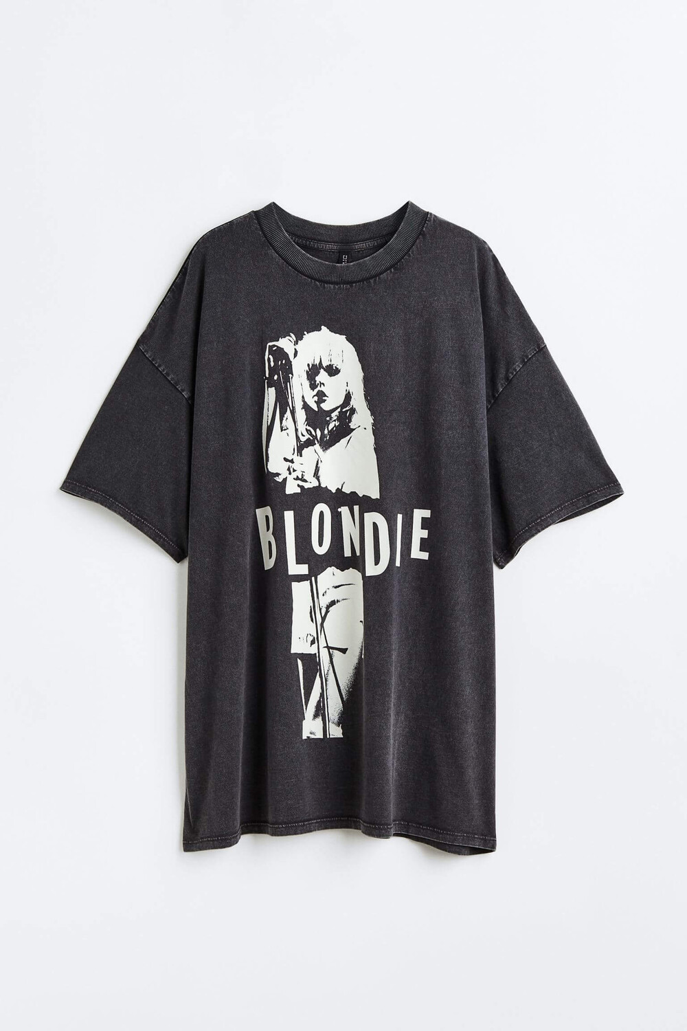 

Футболка H&M Blondie Oversized Printed, черный