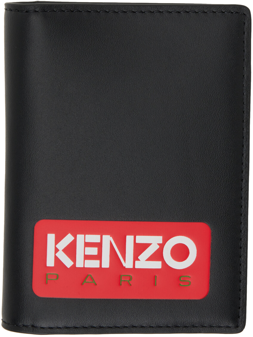 

Черный бумажник Kenzo Paris Bifold