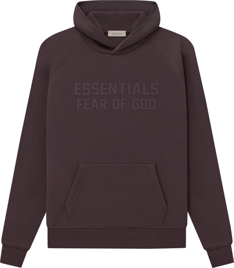 Худи Fear of God Essentials Hoodie 'Plum', коричневый - фото