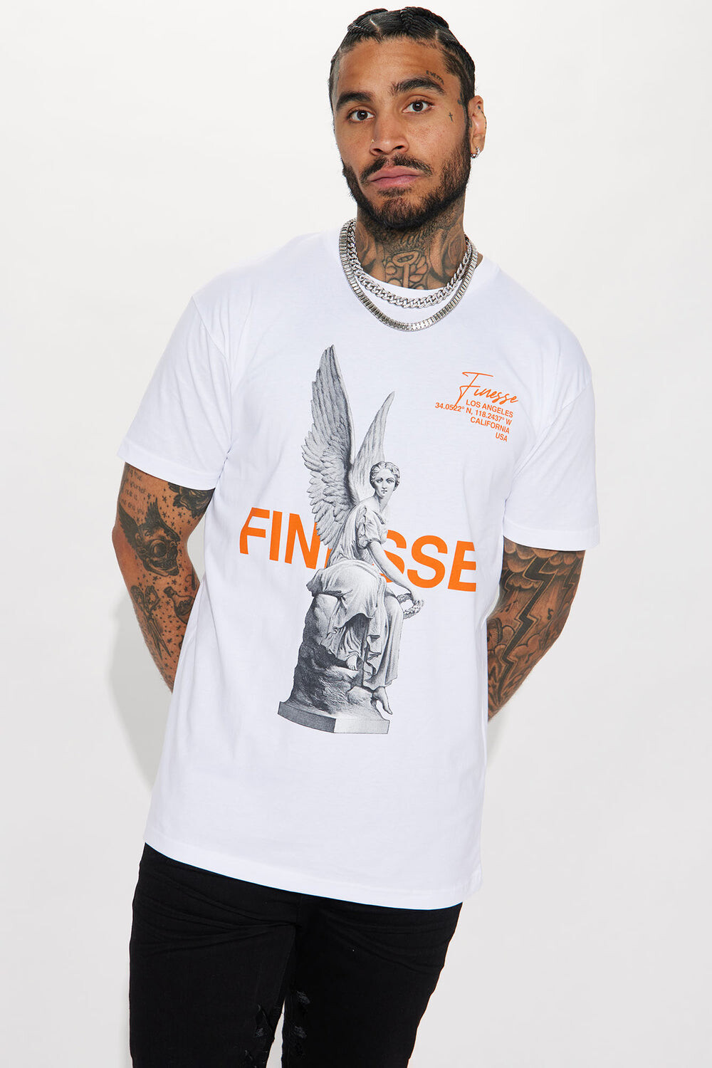 

Футболка Fashion Nova SPDN2250M, белый