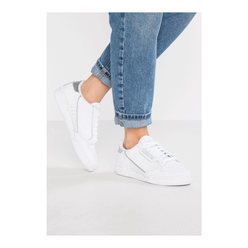 

Кроссовки Adidas Originals Continental 80, footwear white/silver metallic