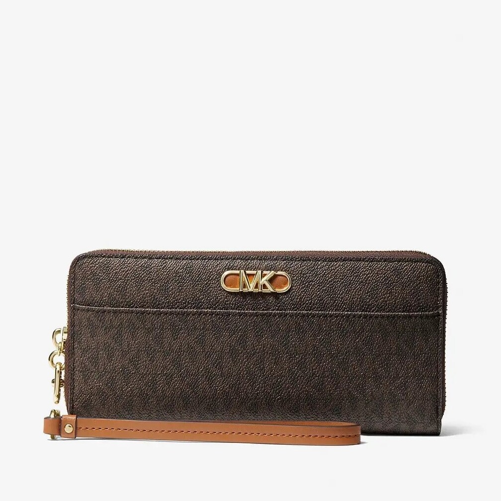 

Кошелек Michael Michael Kors Parker Large Logo Continental, коричневый