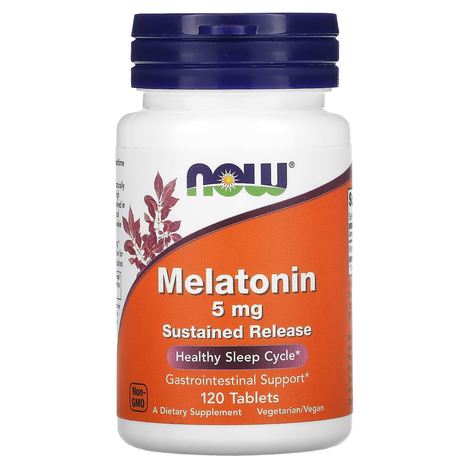 NOW Foods мелатонин 5 мг, 120 таблеток nac 1000 мг 120 таблеток now foods