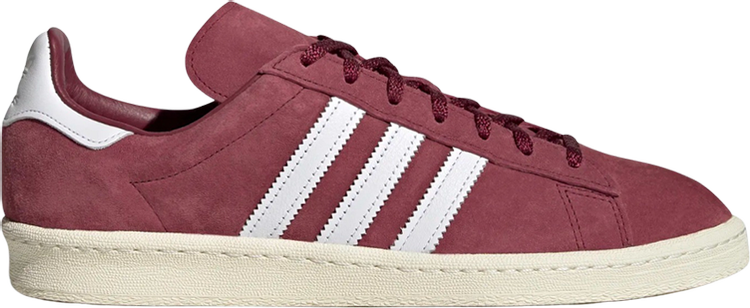 Кроссовки Adidas Campus 80s 'Burgundy Off White', красный - фото