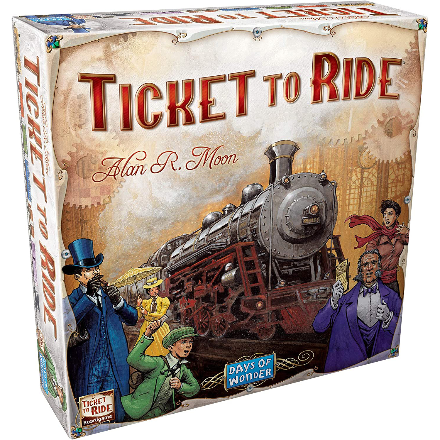 Настольная игра Days of Wonder: Ticket to Ride – заказать по выгодной цене  из-за рубежа в «CDEK.Shopping»