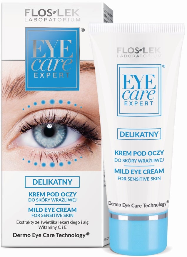 

Floslek Eye Care Expert нежный крем для кожи вокруг глаз для чувствительной кожи 30мл