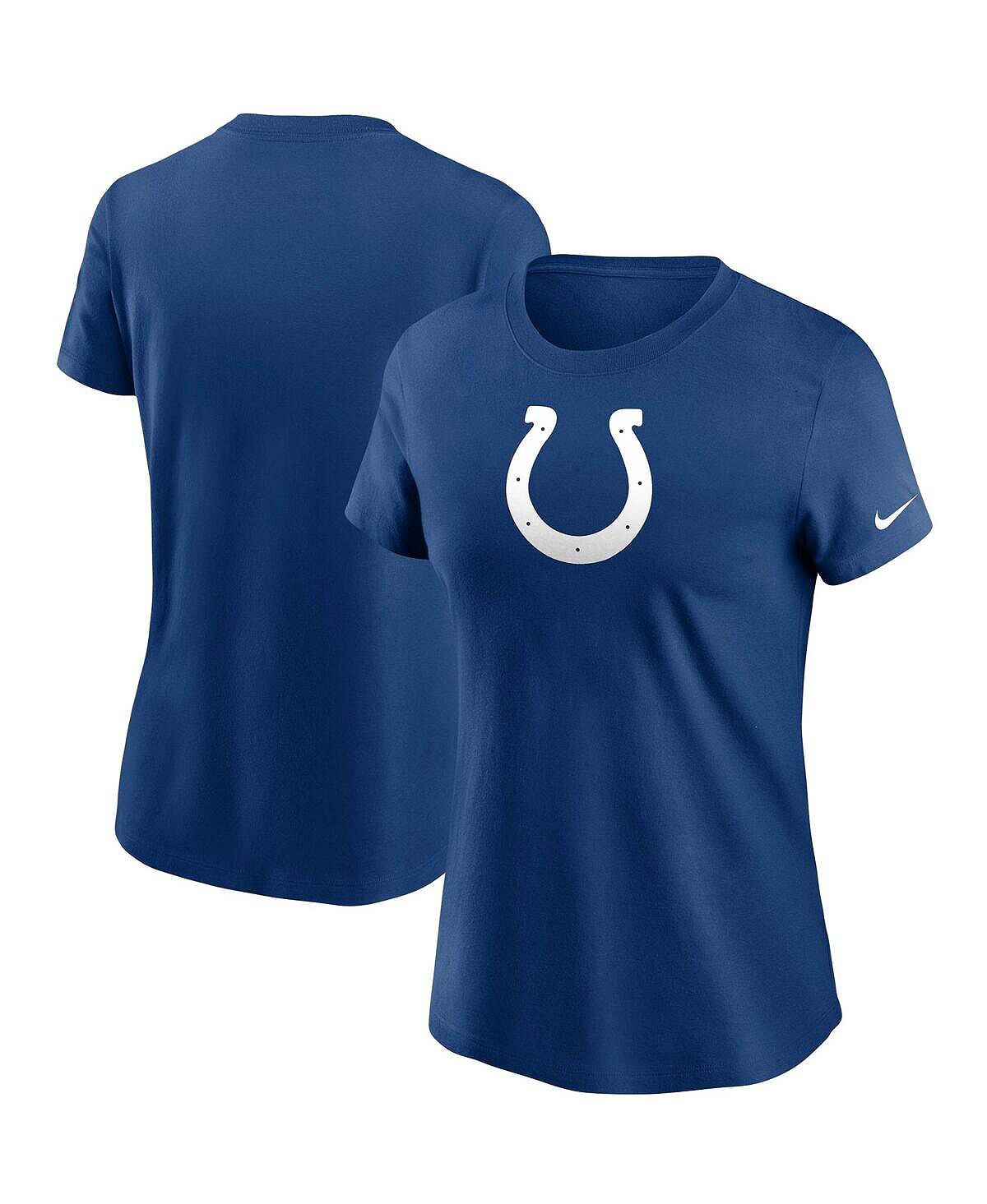 

Женская футболка royal indianapolis colts logo essential Nike, Синий