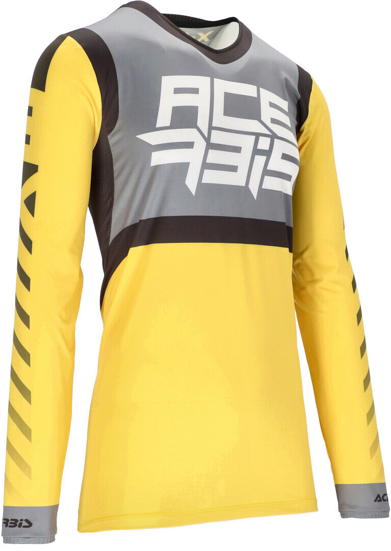 Кофта Джерси Acerbis X-Flex Five мотокроссовая, желтый/серый