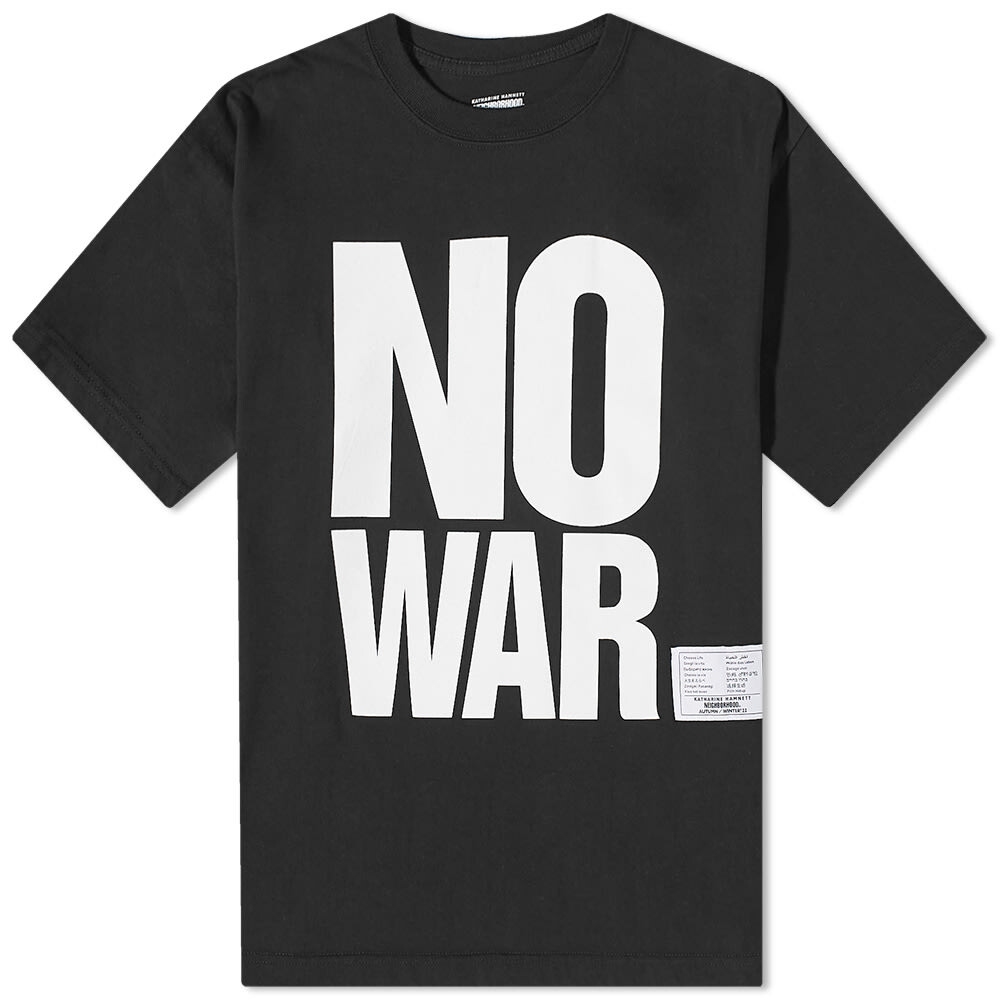 

Футболка Neighborhood x Katherine Hamnett No War Tee