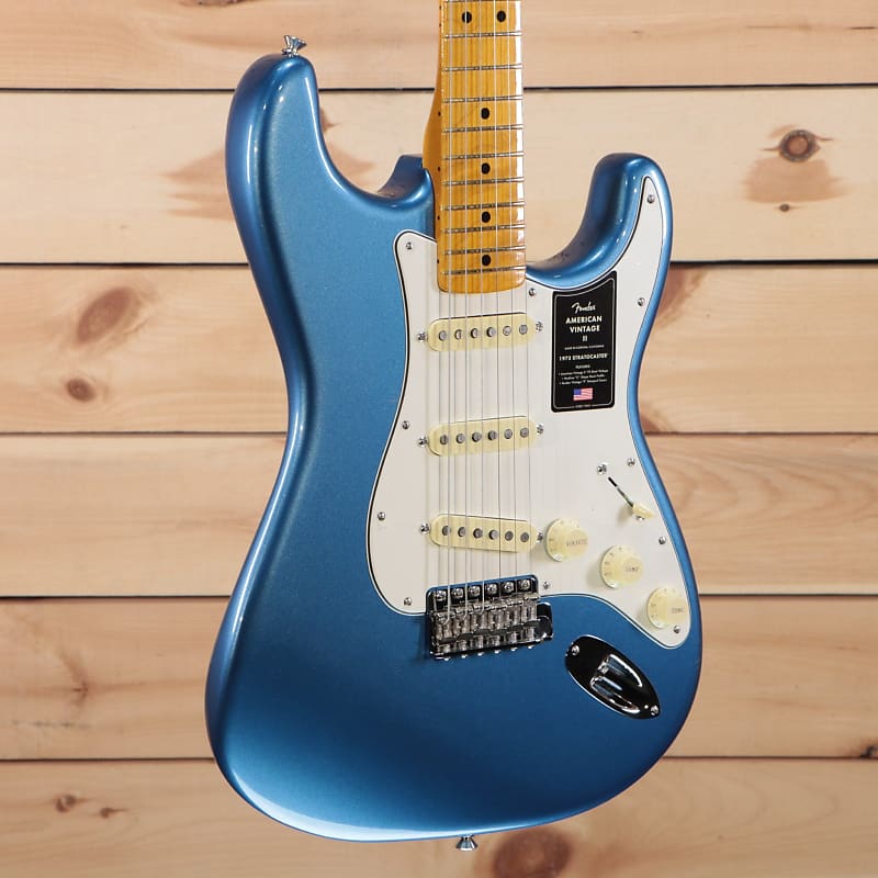 Fender American Vintage II Stratocaster 1973 – Лейк-Плэсид синий – V12070 – PLEK'd American Vintage II 1973 Stratocaster