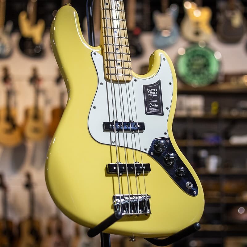 

Fender Player Jazz Bass - кленовый гриф - масляный крем PLAYER JAZZ BASS MN BCR