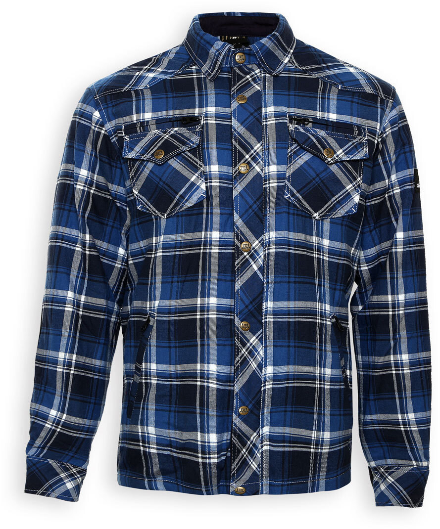 

Bores Lumberjack Рубашка, синий/белый
