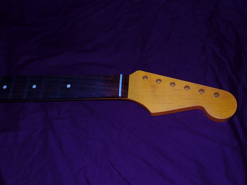 FAT 1950s relic 9.5 C Stratocaster Allparts Fender Лицензированный гриф из палисандра neck
