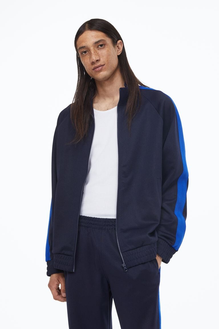 

Толстовка свободного кроя H&M, темно-синий