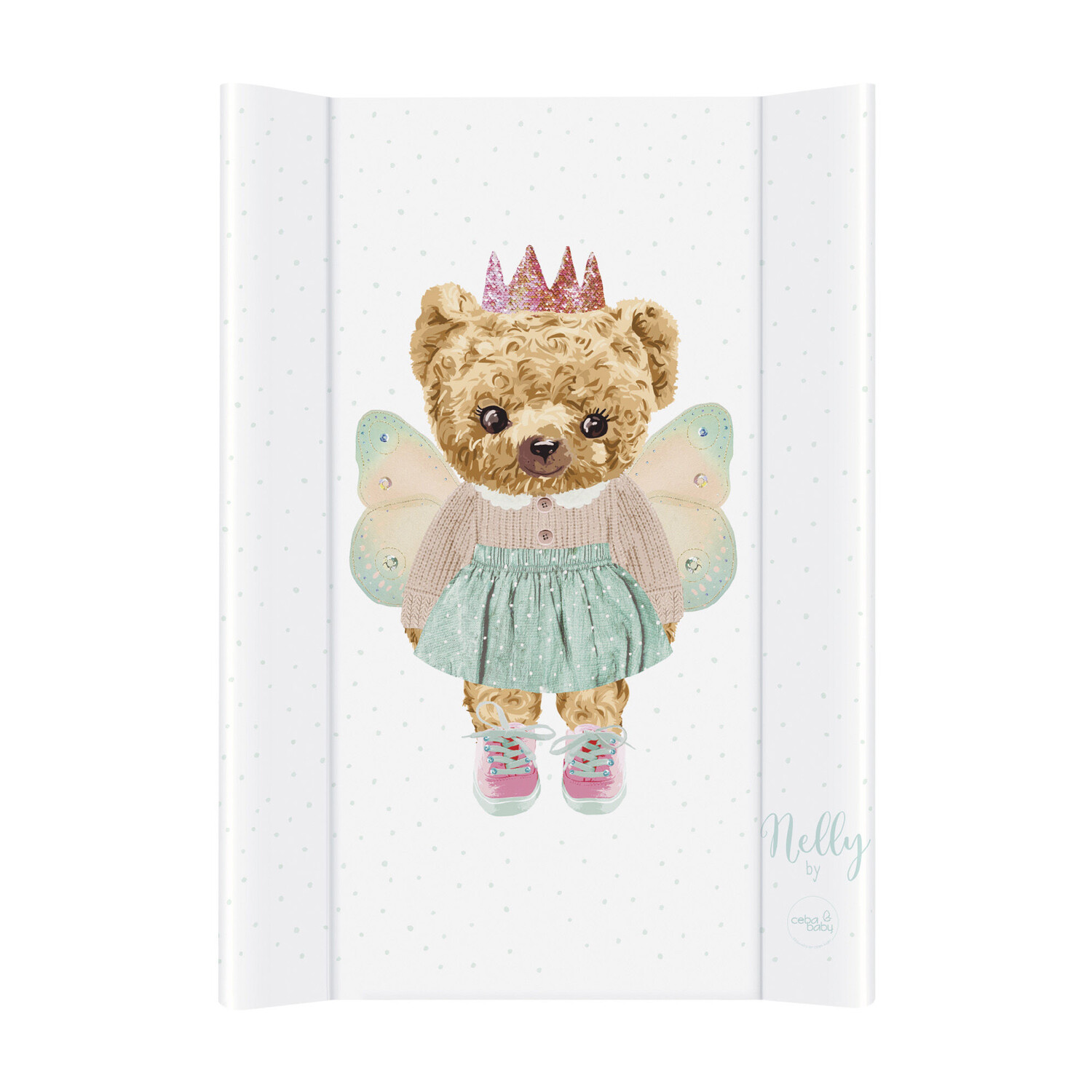 

Ceba Baby Fluffy Puffy короткий жесткий пеленальный столик 50x70 см Nelly, 1 шт.