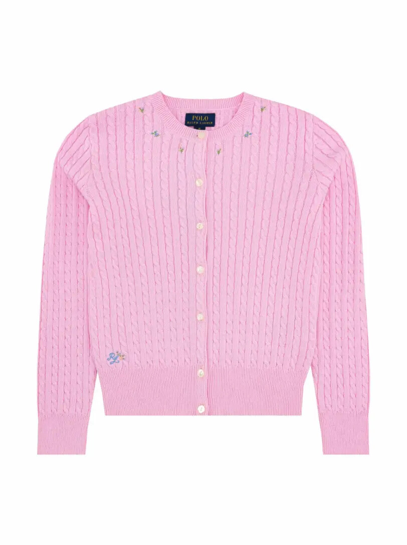 

Вязаный кардиган с логотипом Ralph Lauren