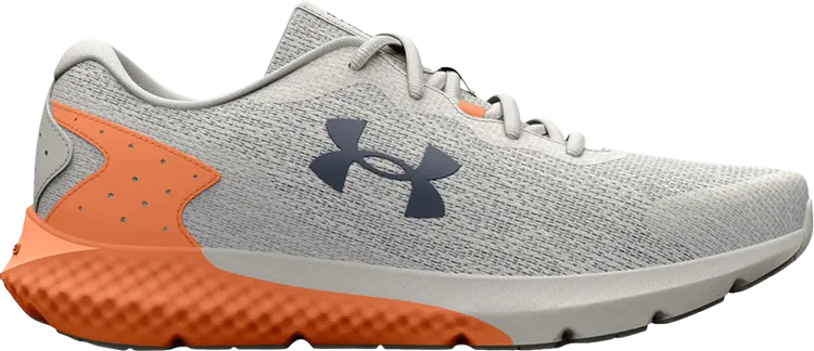 

Кроссовки Under Armour Wmns Charged Rogue 3 Knit Grey Mist Orange Tropic, серый