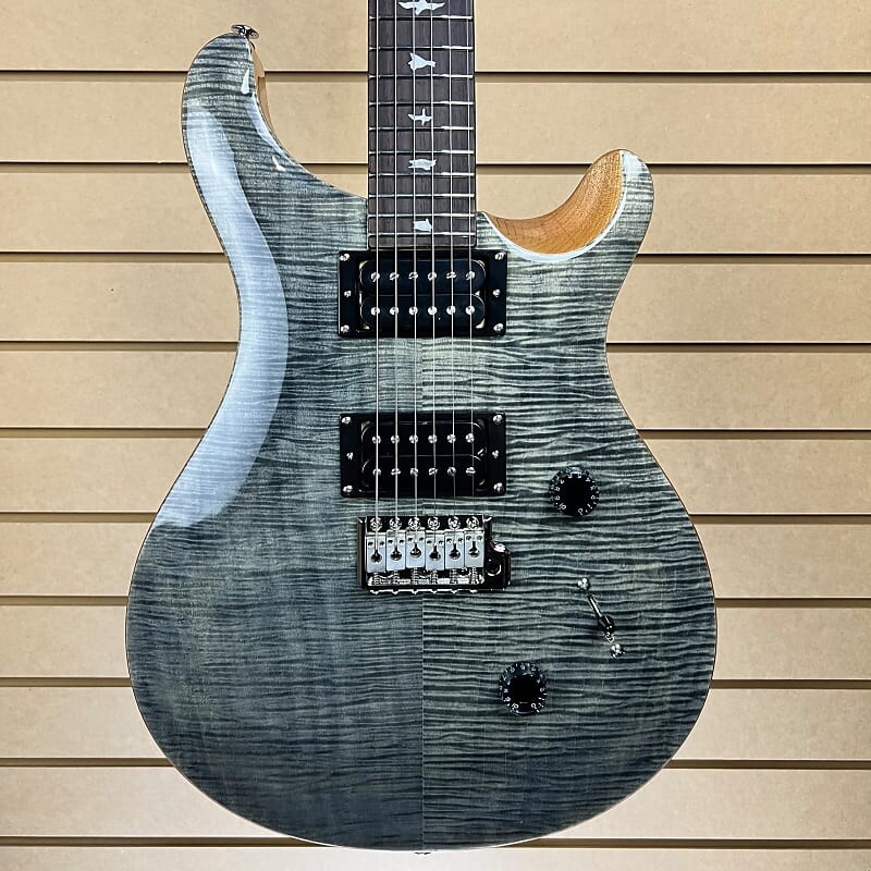 

Электрогитара PRS SE Custom 24 - угольная с чехлом и PLEK*D #963 SE Custom 24 Electric Guitar