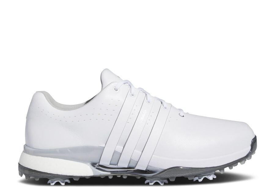 

Кроссовки adidas Tour 360 24 Golf Wide 'White Silver Metallic', белый