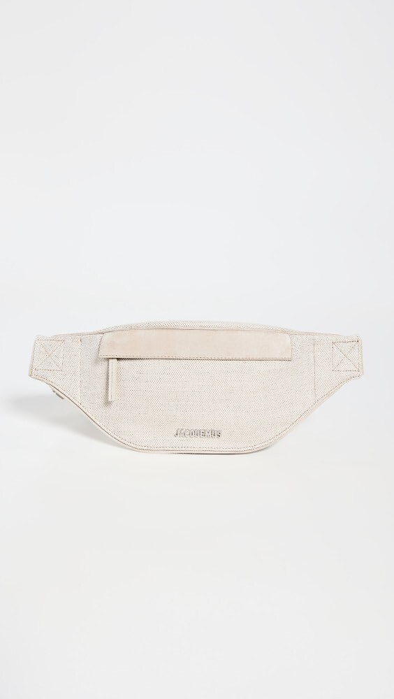 

Поясная сумка Jacquemus La Banane Meunier, бежевый